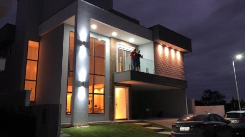 Cachoeira do Bom Jesus Casa | Casa Luxo com piscina a 500 metros da praia