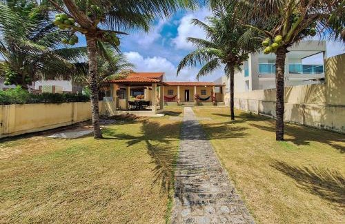 Pitimbu Casa | Casa Mar Azul - Pé na areia de Praia azul