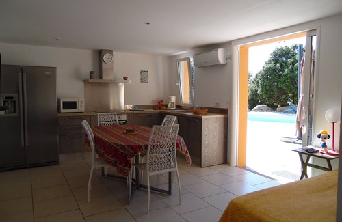 Olmeto Villa | Frente al mar, Villa con piscina climatizada (abril a octubre)