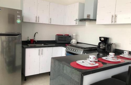 Puerto Juarez Villa | Casa MEXH Lunamar - Ideal para familias, vacaciones o homeoffice
