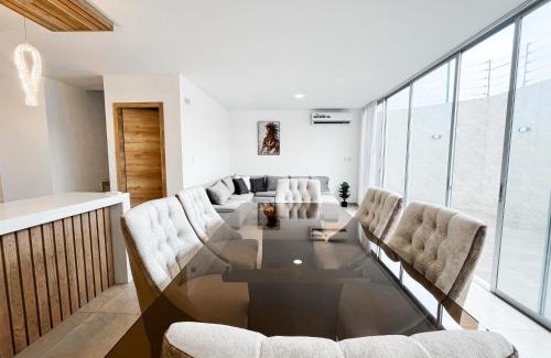 La Aurora Villa | Casa Moderna con Piscina Gym Canchas