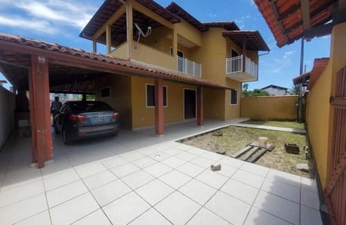Rio das Ostras Casa | Casa na Praia e na Lagoa, 3 Quartos, Churrasqueira, Chuveirão, Aceitamos Pets!