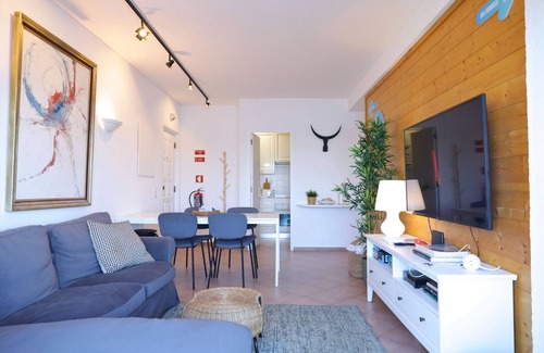 Faro Apartamento | Casa na Ria: 7 Camas, na Praia da Ilha de Faro