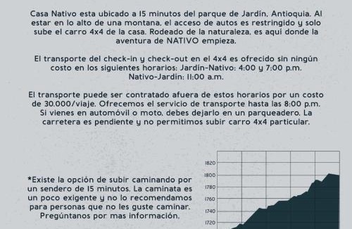 Jardin Cabina | Casa NATIVO