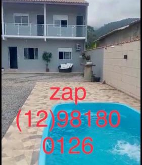 Taquaral Casa | Casa nova com piscina próxima a praia e menos de 3km do centro de Ubatuba
