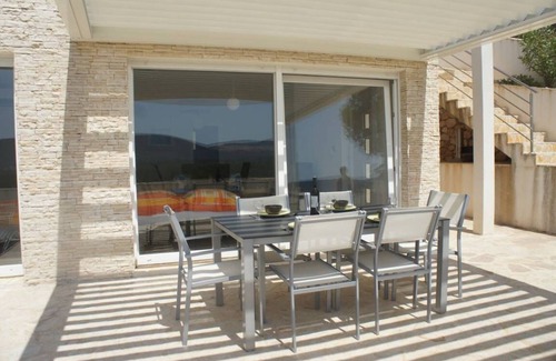 Bilice Casa | Holiday apartment Casa Olivetum with a wonderful sunset