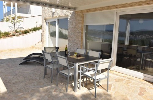 Bilice Casa | Holiday apartment Casa Olivetum with a wonderful sunset