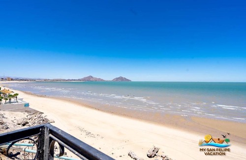 San Felipe Casa | Casa Palmas - Beachfront San Felipe Vacation Rental House