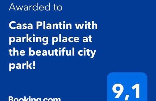 Antwerp Apartamento | Casa Plantin with parking place at the beautiful city park!