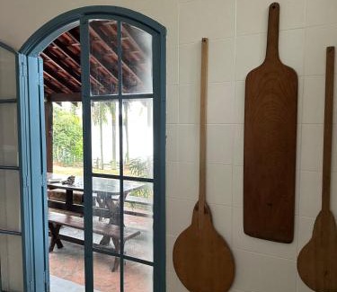 Brotas Casa | Casa rústica pé na areia no Broa