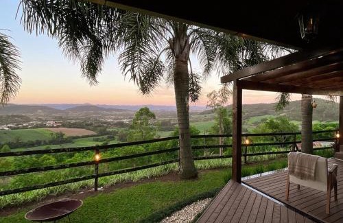Santa Clara do Sul Casa | Casa refúgio na Vila Tekohá vista acima das nuvens