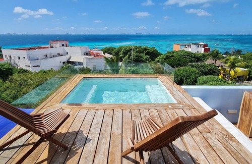 Salina Grande Casa | Upscale Oceanview home at Casa Reyes Isla Mujeres