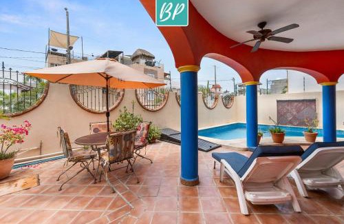 Bucerias Casa | Casa Rodeo - Golden Zone Villa with Large Pool & Rooftop Ocean Views