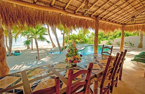 Soliman Bay Villa | Casa Rosa Crystal Sand Exquisite Beach & Pool Minutes from Tulum