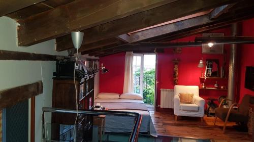Velliza Casa | Casa rural De Añil - Jardín privado