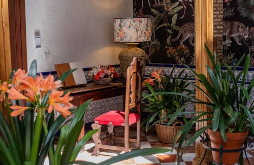 Santa Catalina Hotel | Casa Señorial Sevillana .PIEDRA CHICA (Habitación Baño Terraza Privada )
