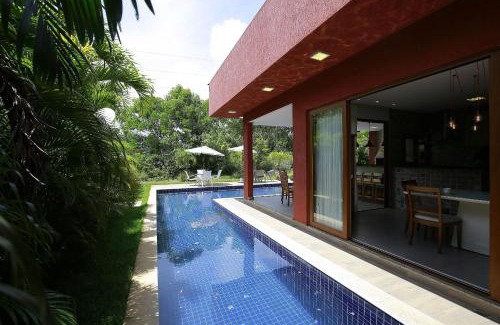 Itacimirim Casa | Casa Temporada - 4 suítes - Condomínio Luxo - Piscina Extraordinária - Praia de Itacimirim-BA