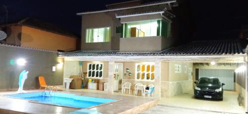 Rio das Ostras Casa | Casa temporada Rio das Ostras - Garagem - Piscina - Wi-fi - Cozinha Completa - Sky e Netflix - Ar condionado