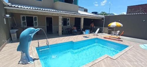 Rio das Ostras Casa | Casa temporada Rio das Ostras - Garagem - Piscina - Wi-fi - Cozinha Completa - Sky e Netflix - Ar condionado