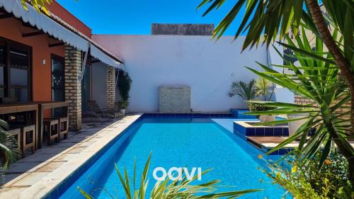 Touros Casa | Casa Tropical Com Piscina por Quarto à Vista