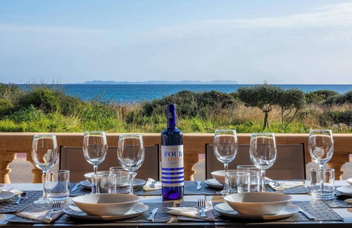Sa Rapita Casa | 'Casa vacacional Es Vell Marí' con vistas al mar, barbacoa, terraza y Wi-Fi