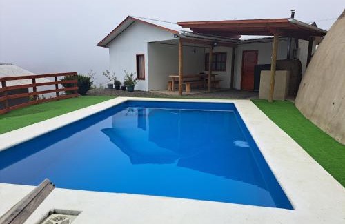 Olmue Apartamento | Casa Vista del sol, con piscina, tinaja, y quincho