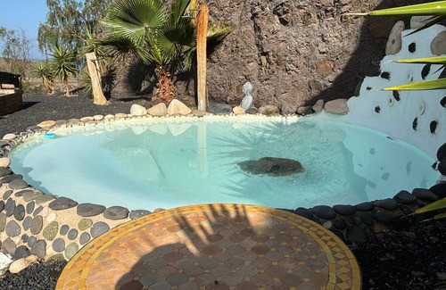 Pajara Chalet De Esquí | Villa Casagrande Sunset-Costa Calma Fuerteventura-Jacuzzi, Jardín, Vista Mar