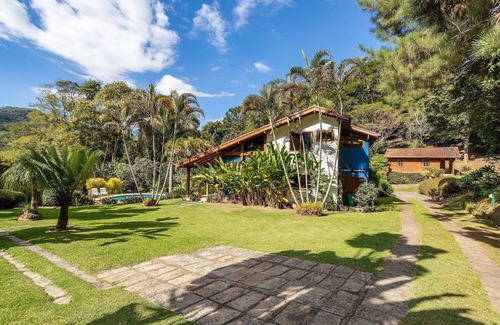 Itaipava Casa | Casakor, beautiful villa in Itaipava, 4 bedrooms, pool, tennis court,