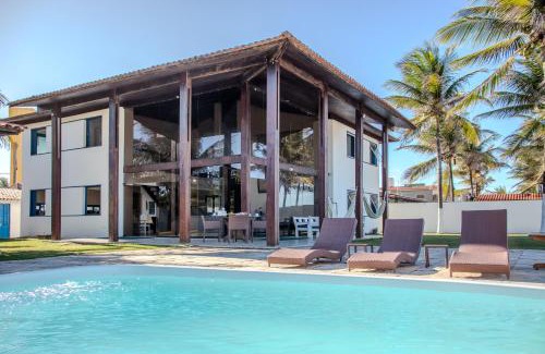 Santo Agostinho Casa | Casarão de vidro - Pé na Areia - Praia Enseada dos Corais