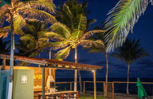 Santo Agostinho Casa | Casarão de vidro - Pé na Areia - Praia Enseada dos Corais