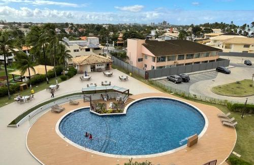 Pouso Alegre Buraquinho Apartamento | Casas de Geo- Apart-Hotel Cobertura em Vilas do Atlântico - Pé na Areia