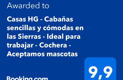 Huerta Grande Chalet De Esquí | Casas HG - Casas sencillas y cómodas en las Sierras que acepta mascotas