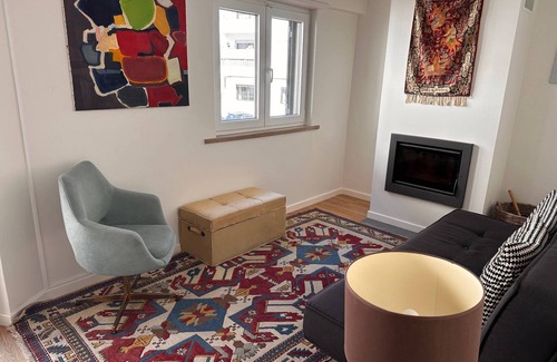Cascais Apartamento | Sunny Central y de Moda Cerca de la playa A, A Cascais Centro Histórico