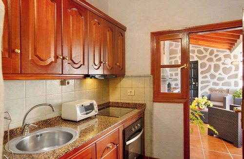 Tejeda Casa | Casa vacacional 'Casita Bentayga' con vistas a la montaña, jardín y Wi-Fi