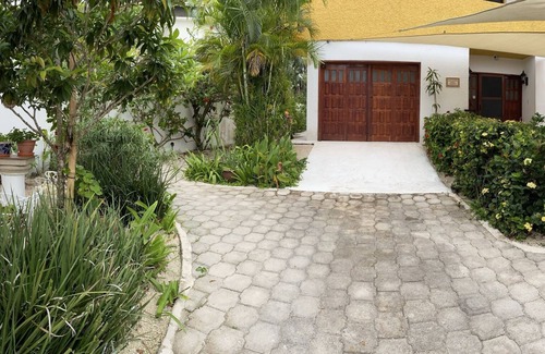 Cozumel Casa | Casita House, perfect for couple with beautiful gardens and private beach access