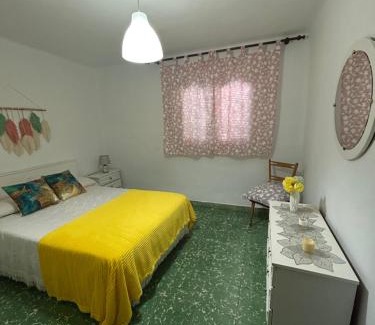 Barrio de la Vega Apartamento | Casita Rural La Rosa de la Huerta con chimenea interior