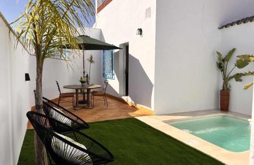 El Palmar Casa | casita sol para 2 personas con piscina privada