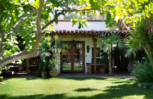 Old Las Palmas Casa | Casita Verde - Romantic poolside, private, exotic Spanish estate with Gardens