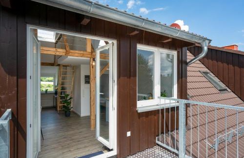 Oberzwehren Apartamento | CASSEL LOFTS - Stilvolles Loft im Grünen mit Balkon nahe VW-Werk