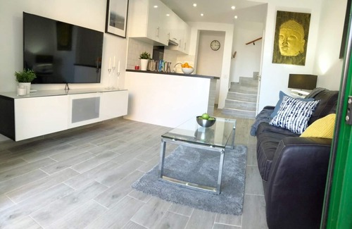 Caleta de Fuste Chalet De Esquí | Duplex de lujo Castillo Mar