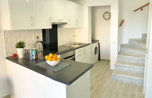 Caleta de Fuste Chalet De Esquí | Duplex de lujo Castillo Mar