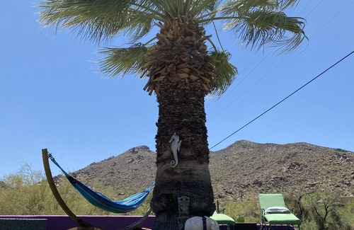 Cave Creek Cabaña | Cave Creek Casita❤️ 1 bedroom on seasonal creek-views-hot tub
