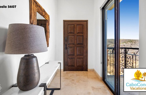 Los Cabos Condominio | CCV Quivira-Luxury 3BR Penthouse, Ocean View, 7 Resorts, Private Rooftop Patio