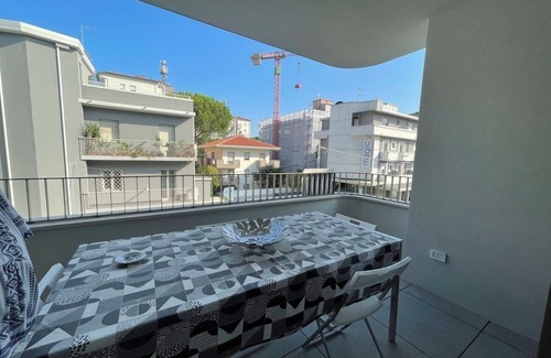 Riccione Apartamento | Ceccarini Apartment - Dos Habitaciones Piso, Capacidad 6