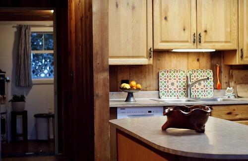 Longbranch Cabina | Cedar A-Frame with sunset views over the cove