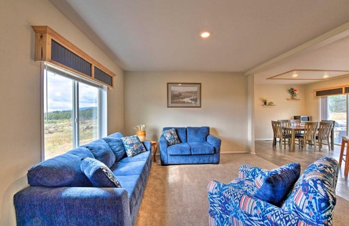 Cedaredge Casa | Cedaredge Hideaway with Grill and Mountain Views!