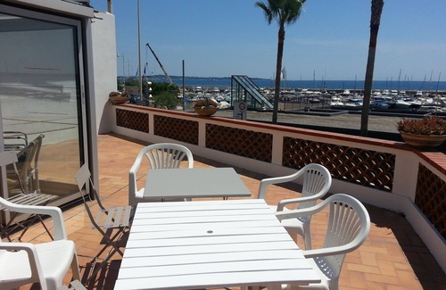 Pointe Croisette Casa | NUEVA Cannes Centro frente a la playa reformado, terraza con vistas al mar
