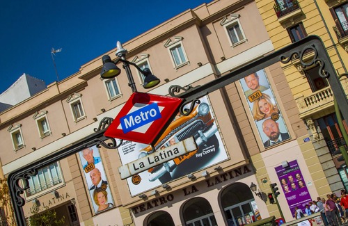 Barrio de La Latina Apartamento | ESTUDIO EN EL METRO LA LATINA & PARKING GRATIS TAMAÑO GRANDE