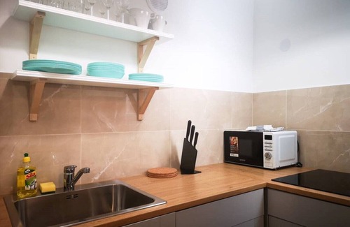 Novi Sad Apartamento | Suite central de 2 dormitorios de 64 metros cuadrados en 5 minutos a pie de la plaza principal