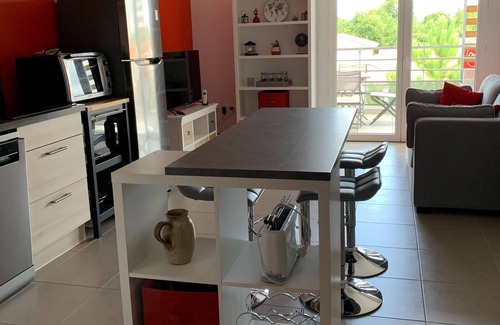 Biscarrosse Apartamento | Apartamento moderno en centro de Biscarrosse - 4 personas, WiFi, cerca de playas y lago